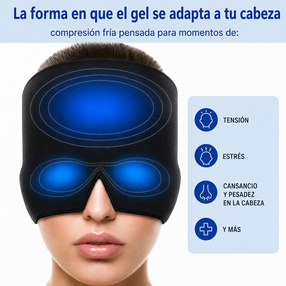 💆‍♂️Gorro de Gel Ergonómico💤