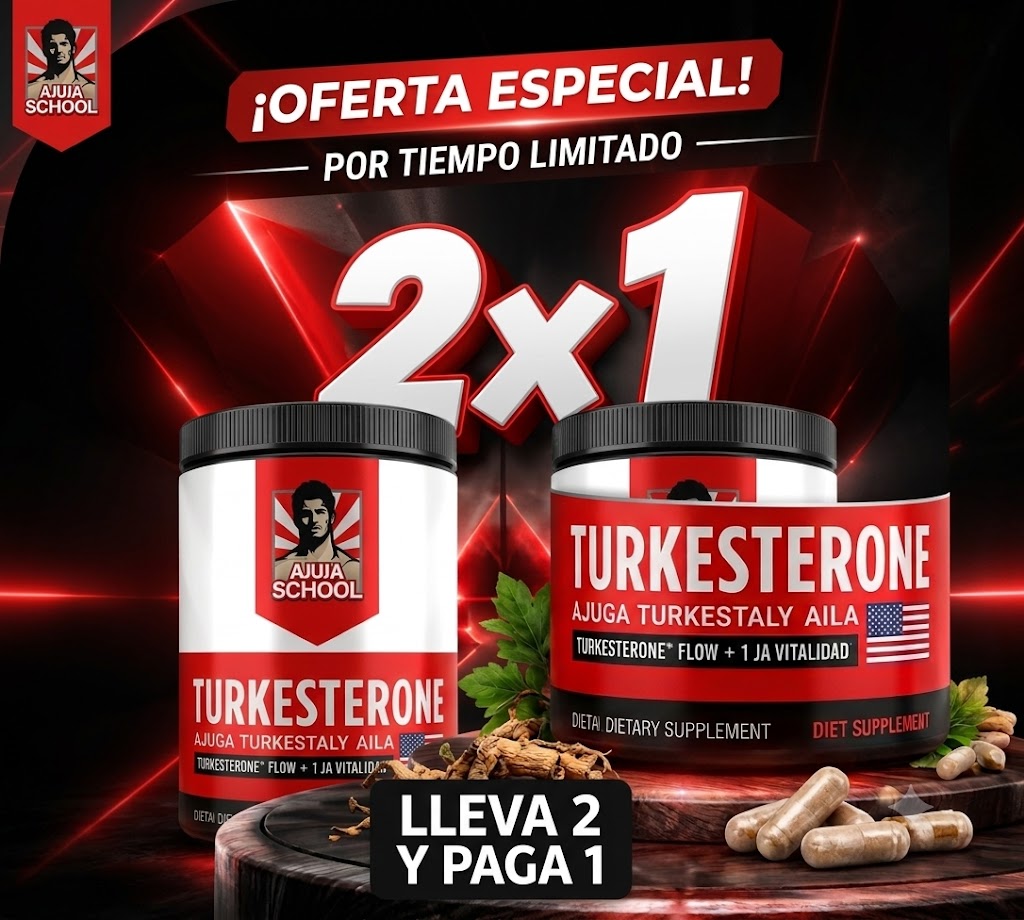 Turkesterona + Tongkat Ali – 120 Cápsulas