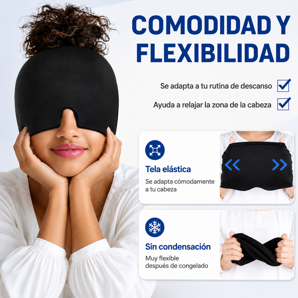 💆‍♂️Gorro de Gel Ergonómico💤