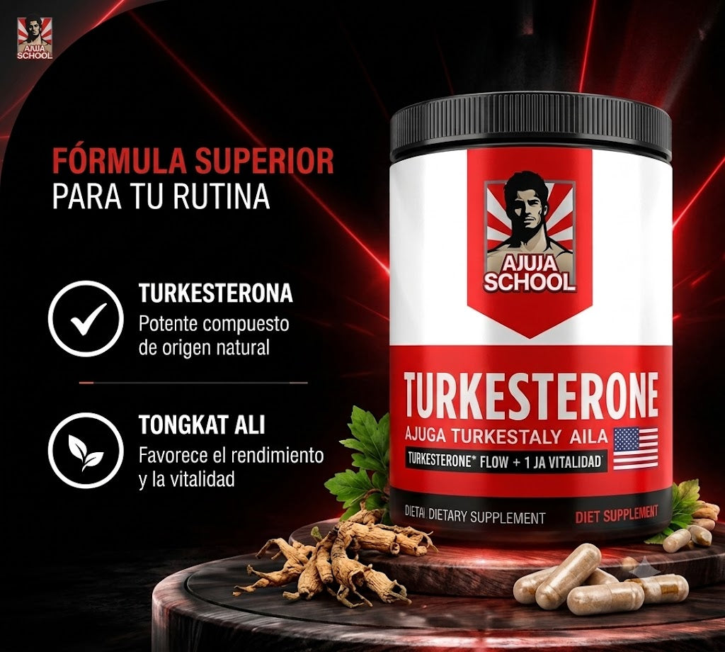 Turkesterona + Tongkat Ali – 120 Cápsulas