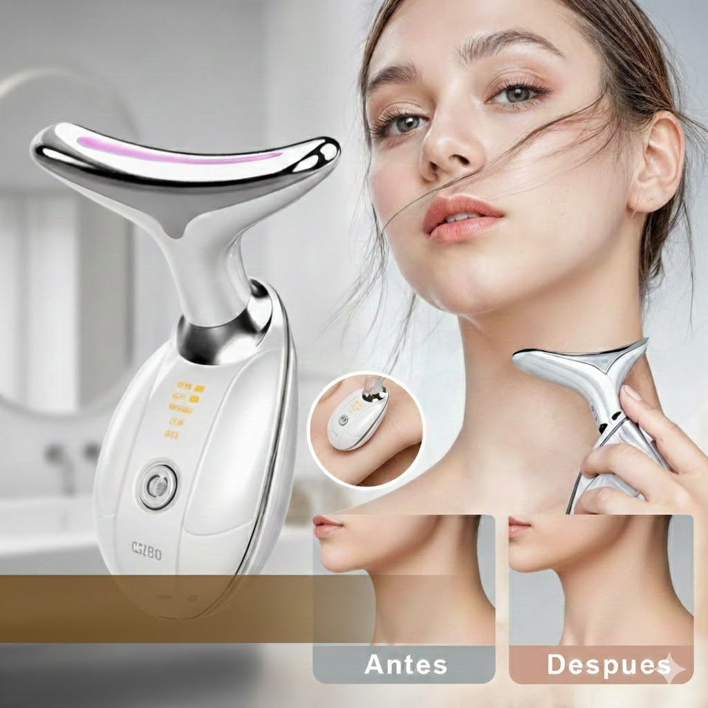 Masajeador Facial y de Cuello 3-en-1